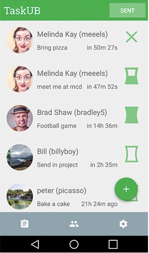 TaskUB gestor de tareas de Android