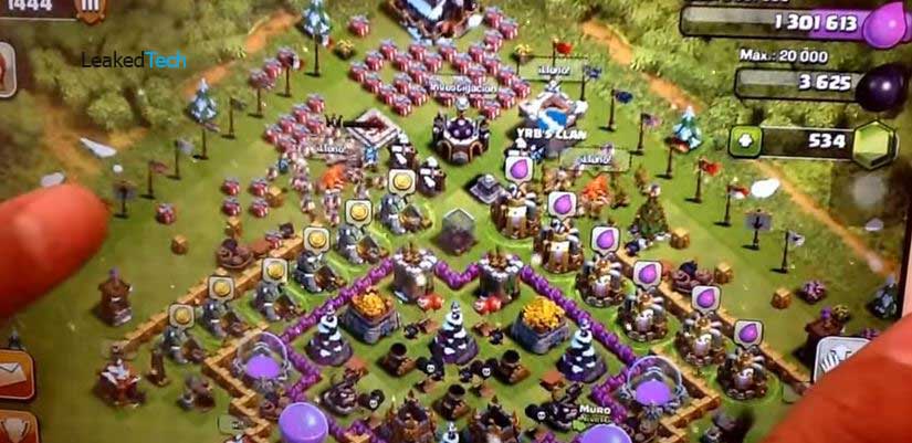 Actualizaciones de navidad en Clash of Clans