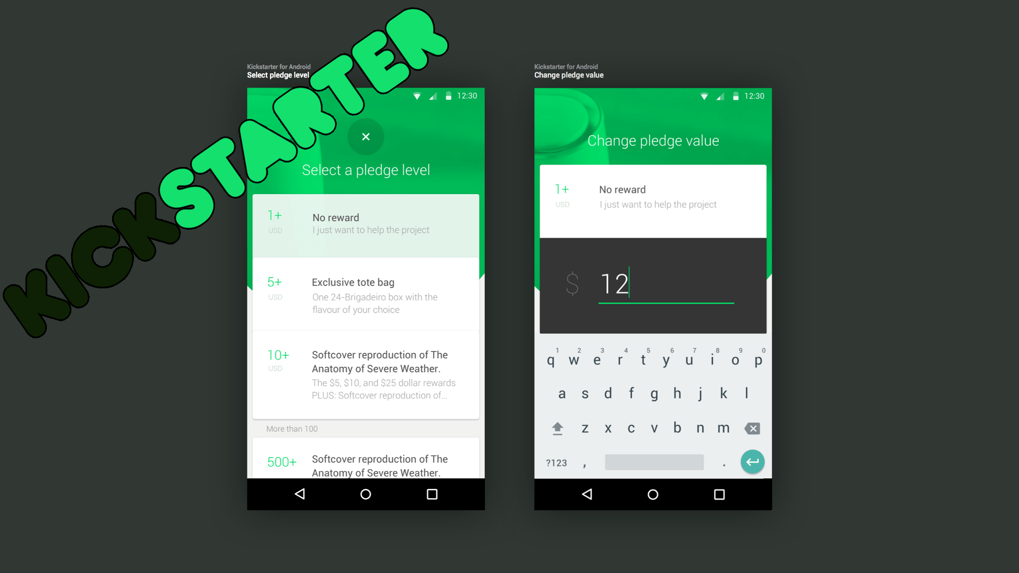 Kickstarter en Android